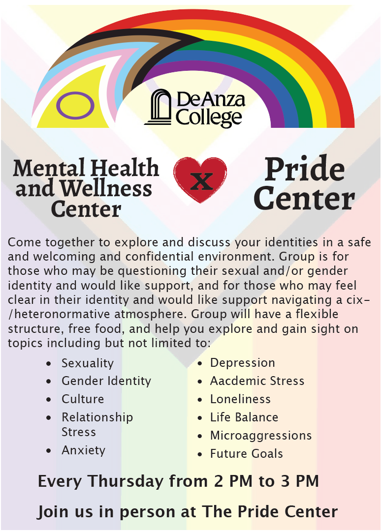 LGBTQ+ Group Flyer Screenshot